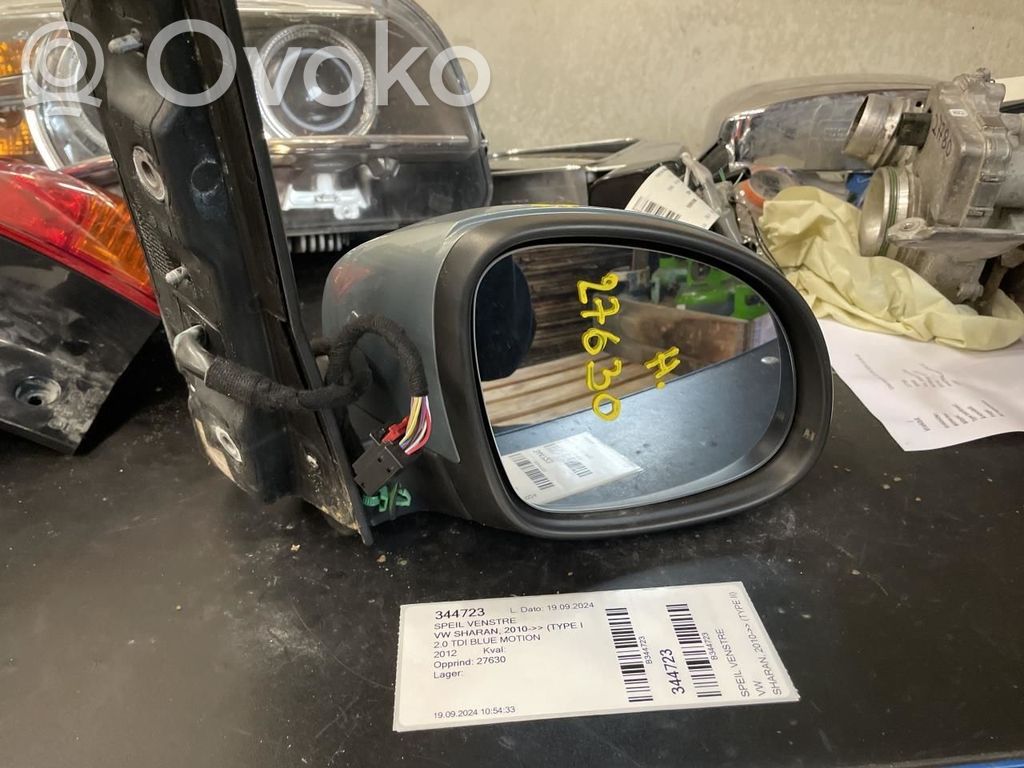 Volkswagen Sharan Elektryczne lusterko boczne drzwi 