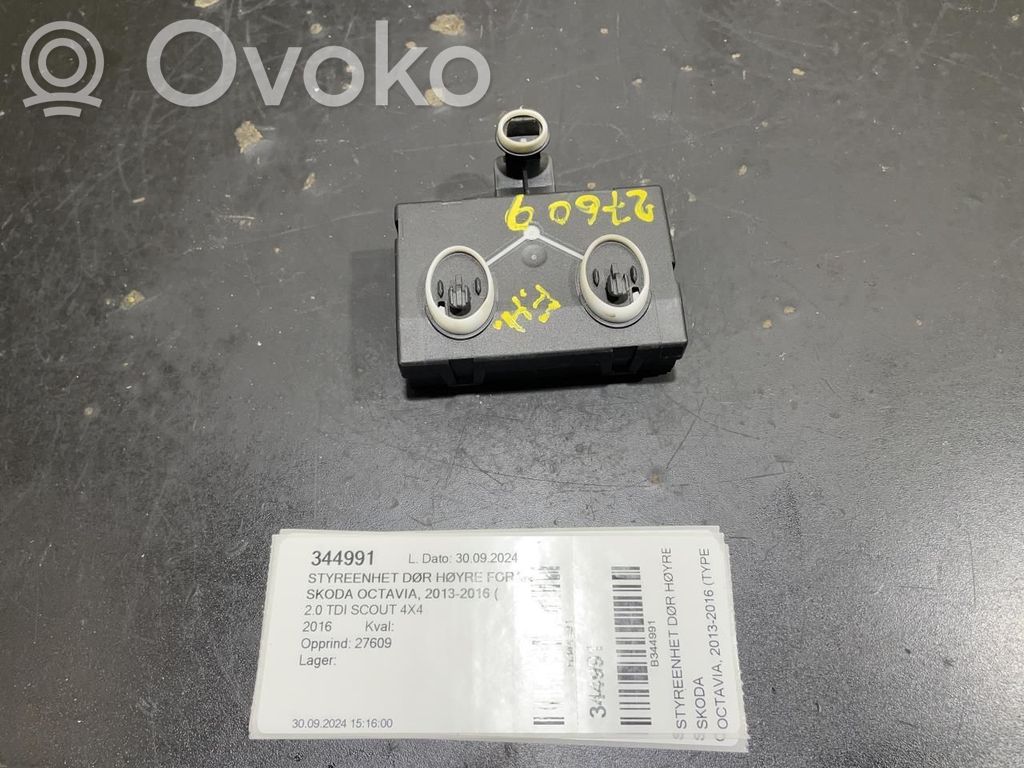 Skoda Octavia Mk3 (5E) Unité de commande module de porte