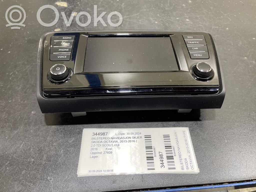 Skoda Octavia Mk3 (5E) Monitor/display/piccolo schermo