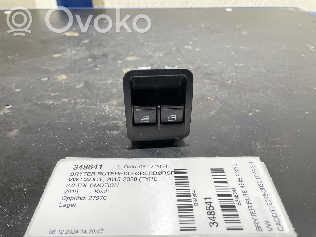 Volkswagen Caddy Electric window control switch 