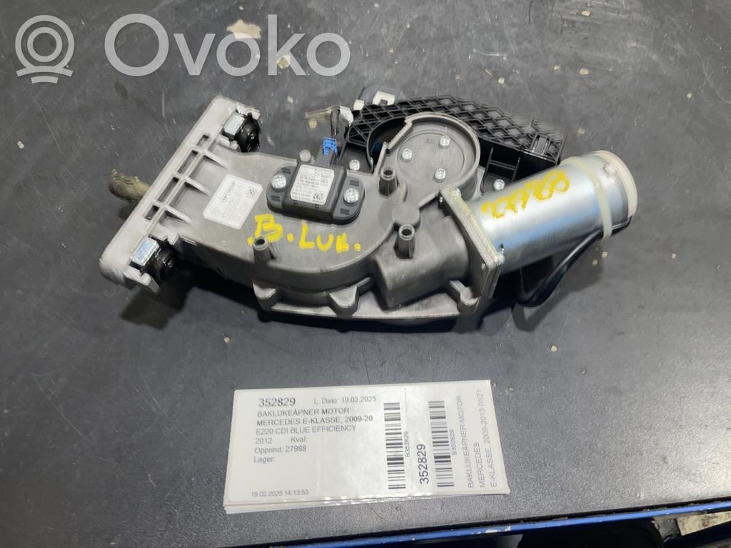 Mercedes-Benz E W212 Motor ridicare hayon/capotă portbagaj 