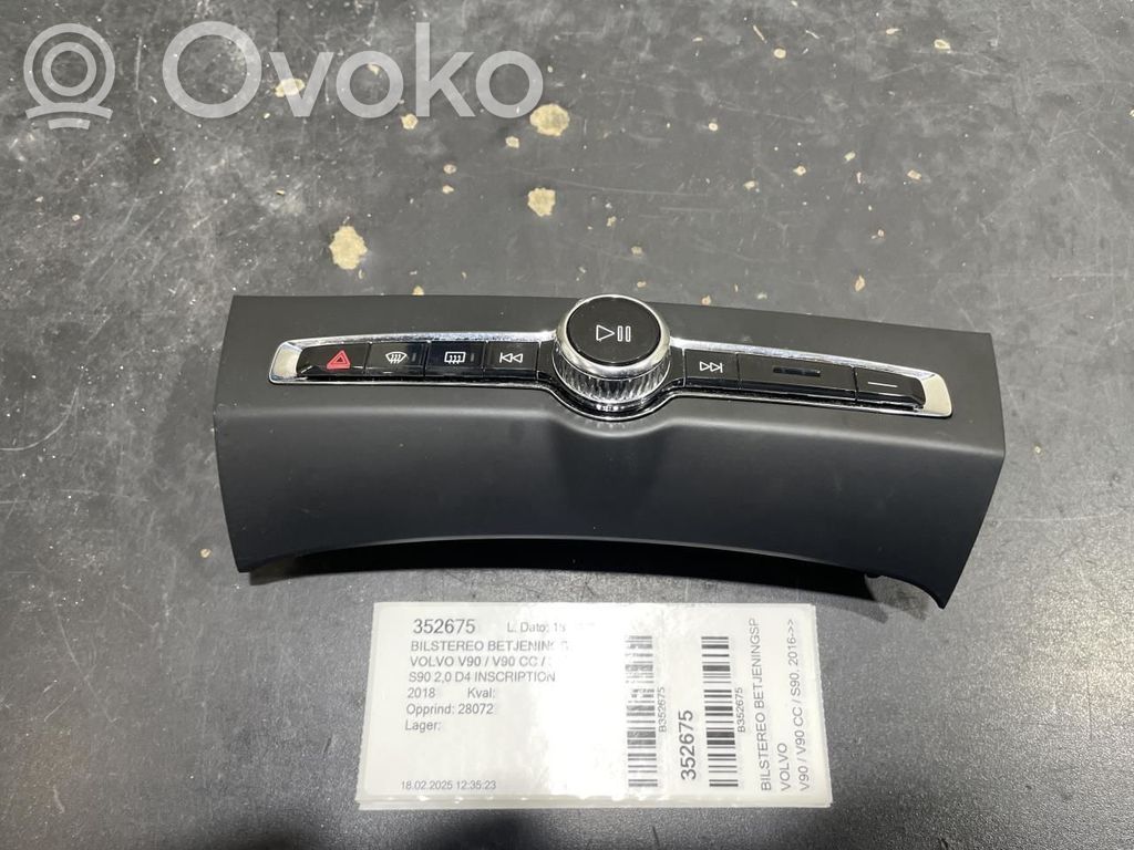 Volvo S90, V90 Controllo multimediale autoradio 
