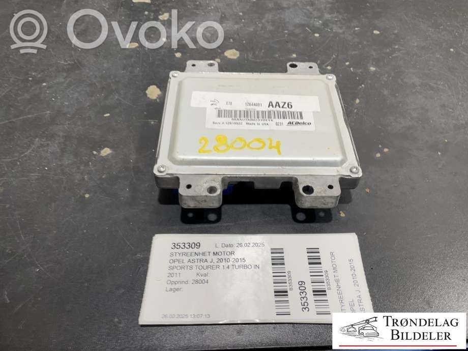 Engine control unit/module ECU   12644081,12644081