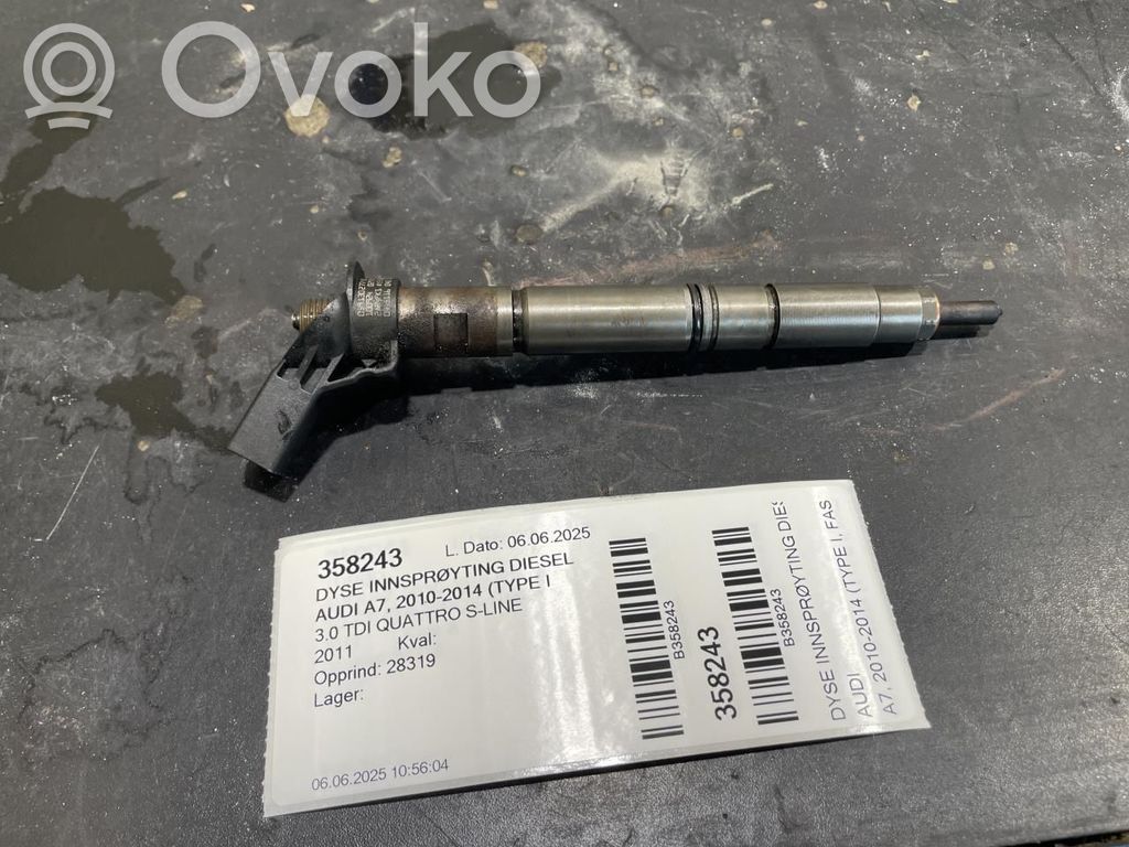 Audi A7 S7 4G Inyector de combustible 