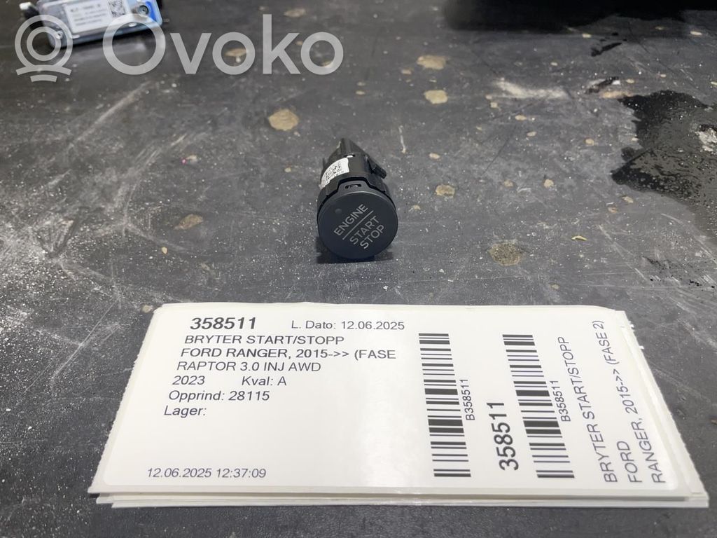 Engine start stop button switch   N1WT14C376AB