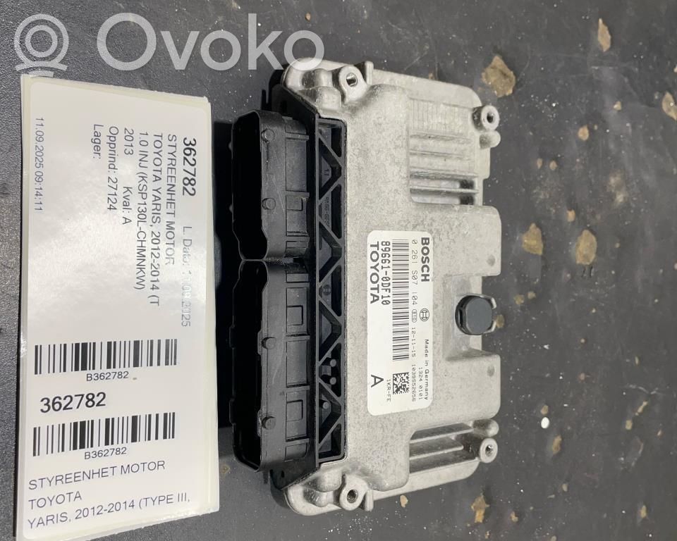 Toyota Yaris Engine control unit/module ECU 