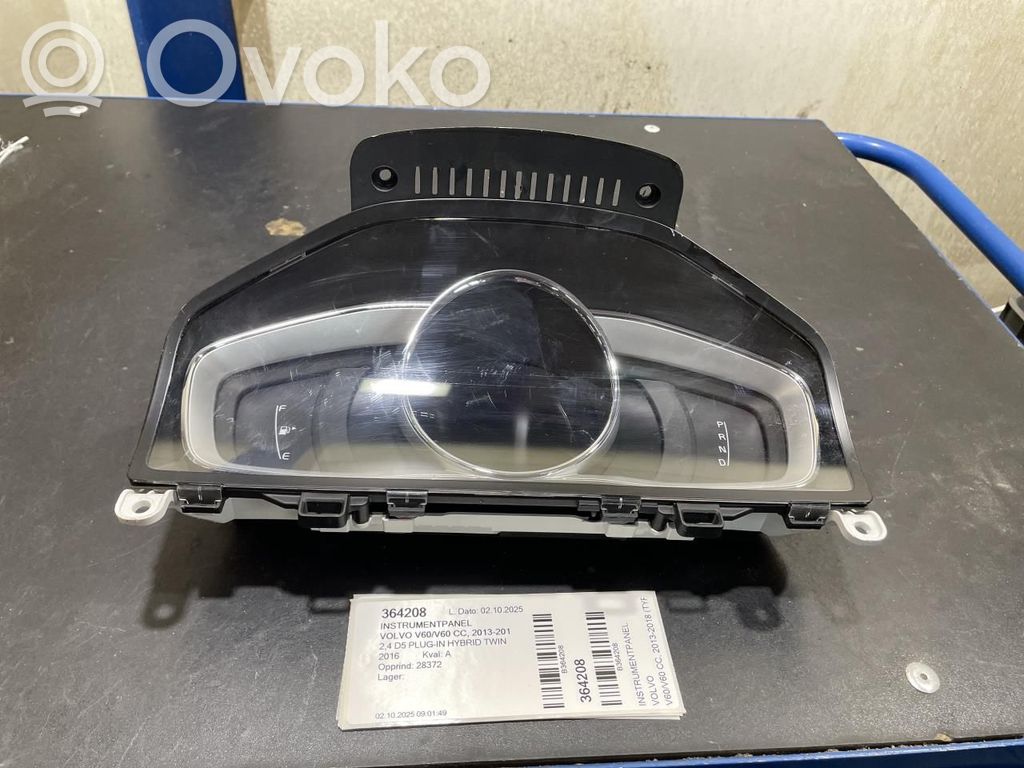 Volvo V60 Licznik / Prędkościomierz 