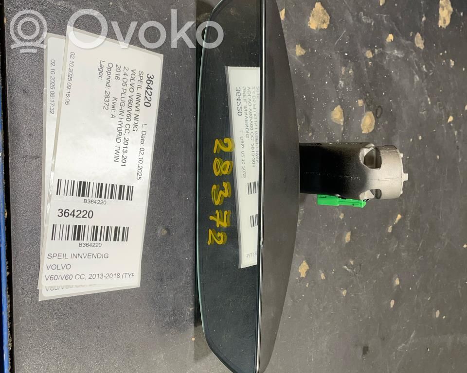 Volvo V60 Espejo retrovisor (interior) 
