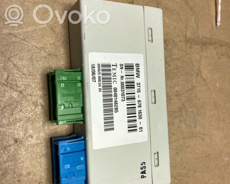 BMW X5 E70 Commande bouton réglage hauteur de caisse suspension 