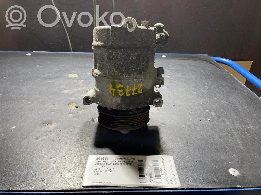 Ford C-MAX II Air conditioning (A/C) compressor (pump) 
