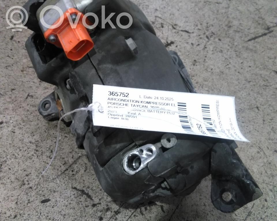 Porsche Taycan 9J1 Klimakompressor Pumpe 