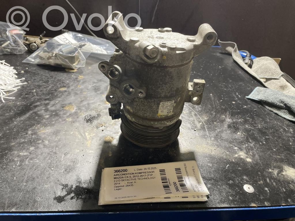 Mazda CX-5 Air conditioning (A/C) compressor (pump) 