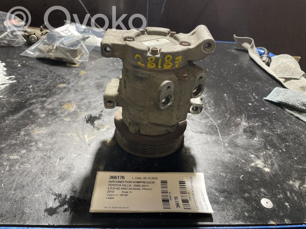 Toyota Hilux (AN10, AN20, AN30) Compressore aria condizionata (A/C) (pompa) 