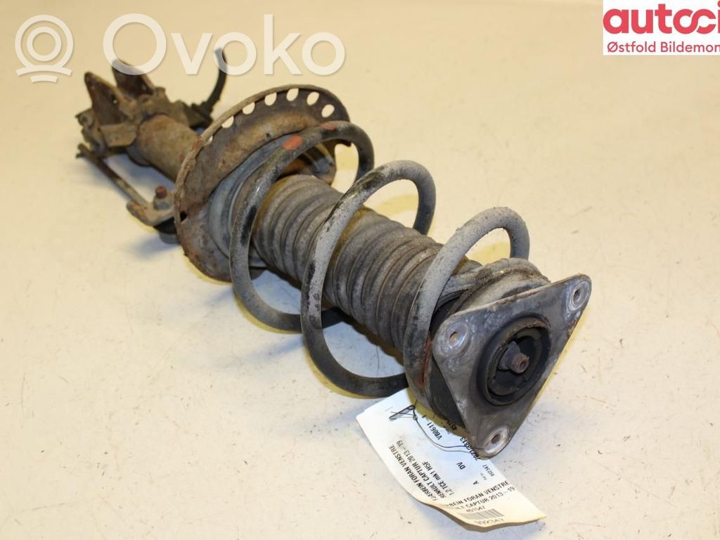 Front shock absorber with coil spring