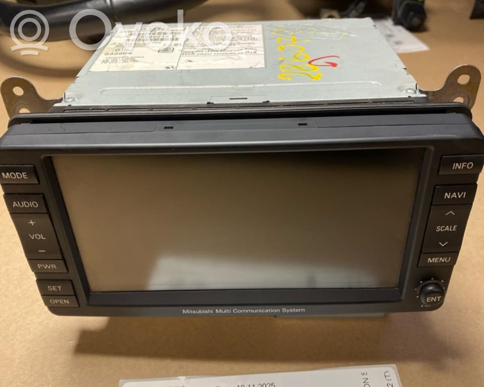 Mitsubishi Outlander Bildschirm / Display / Anzeige 