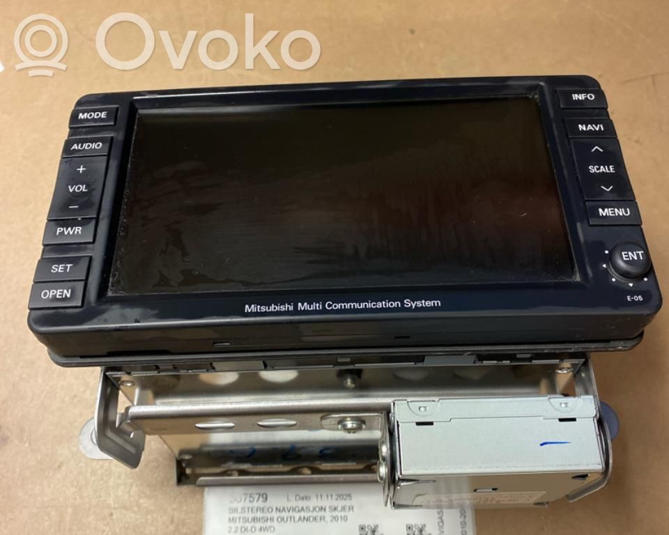 Mitsubishi Outlander Bildschirm / Display / Anzeige 