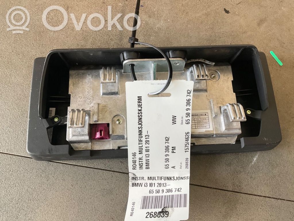 BMW i3 Controllo multimediale autoradio 