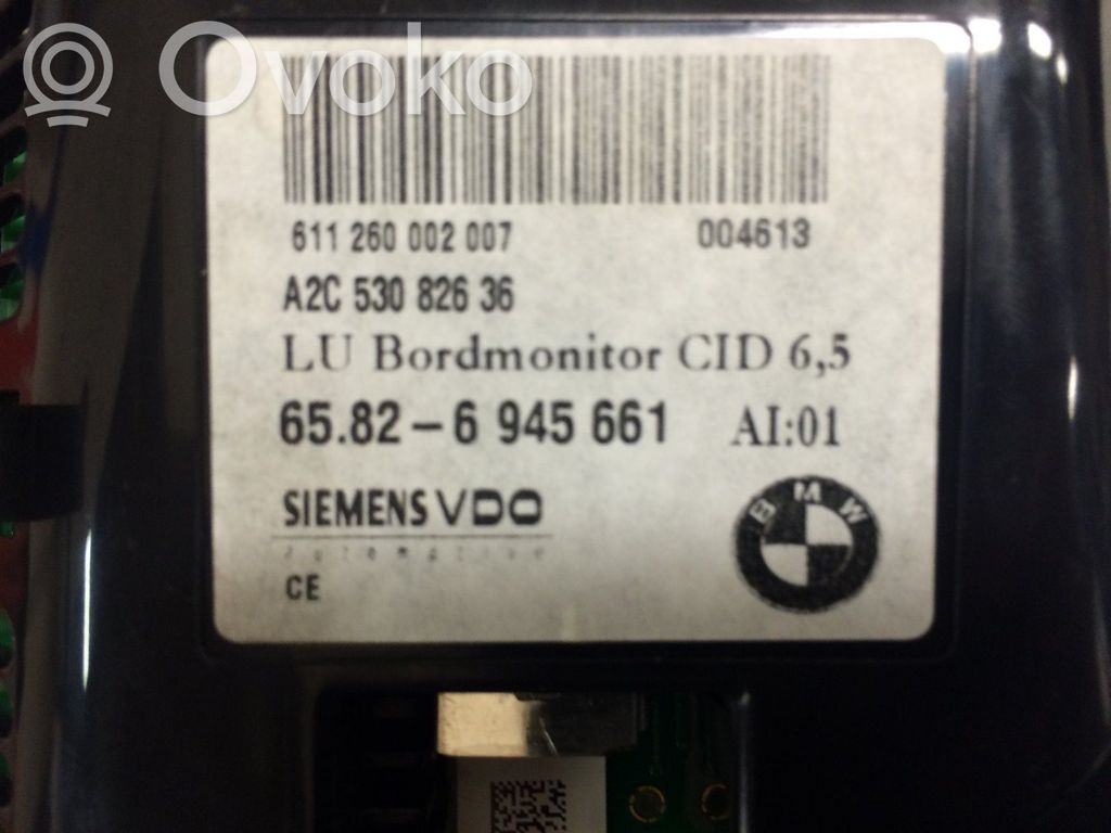 BMW 5 E60 E61 Unidad central de control multimedia 