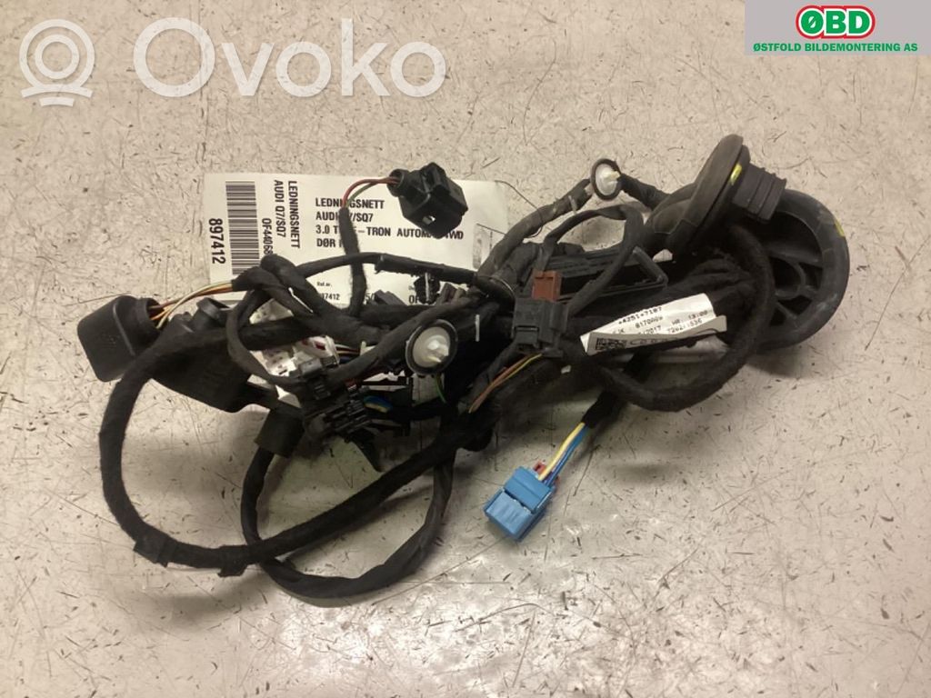Audi Q7 4M Ledningsnet  