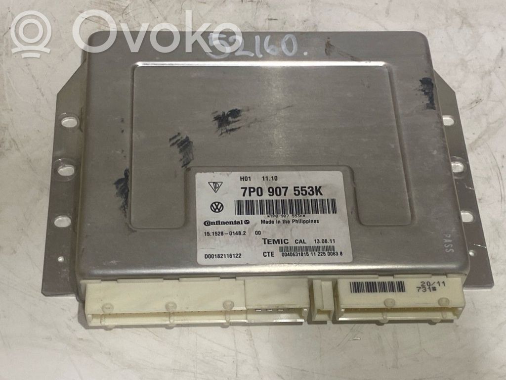 Porsche Cayenne (92A) Commande bouton réglage hauteur de caisse suspension 