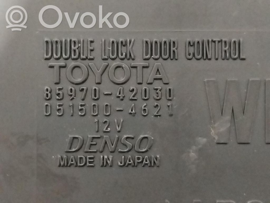 Toyota bZ4X Otras unidades de control/módulos 