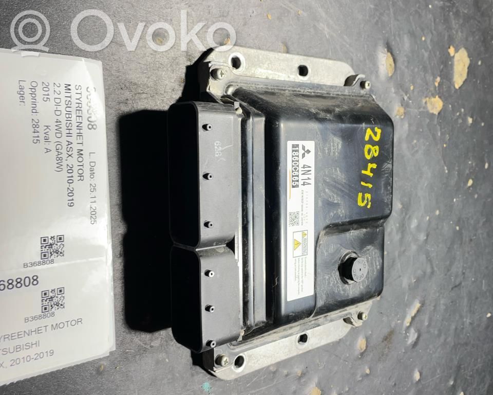 Engine control unit/module ECU   1860C665,1860C665