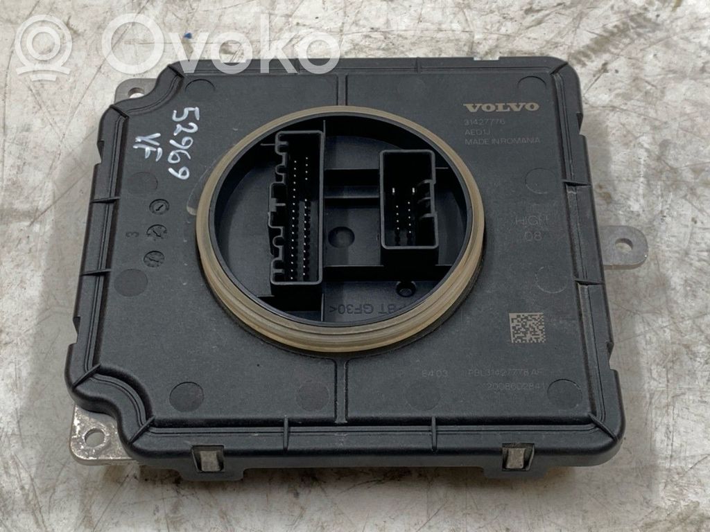 Volvo XC40 Módulo de control de balasto LED 