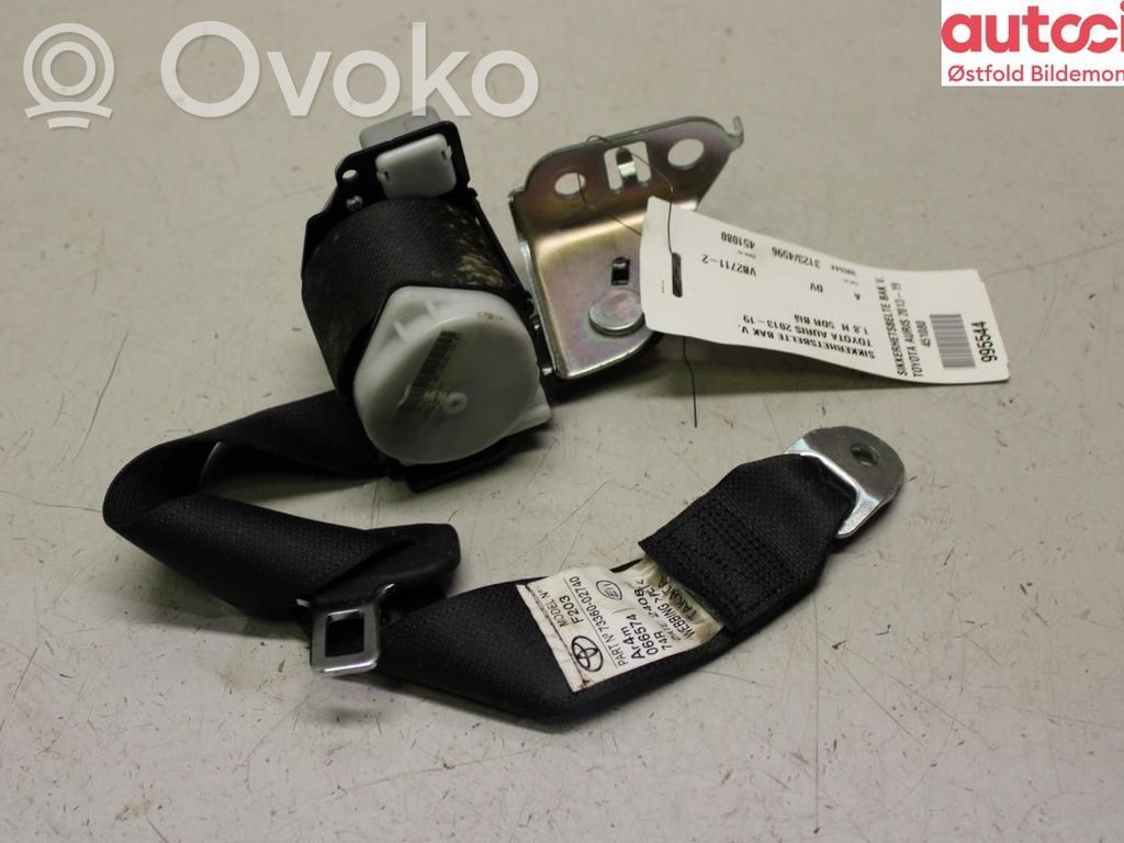 Toyota Auris E180 Sicherheitsgurt hinten