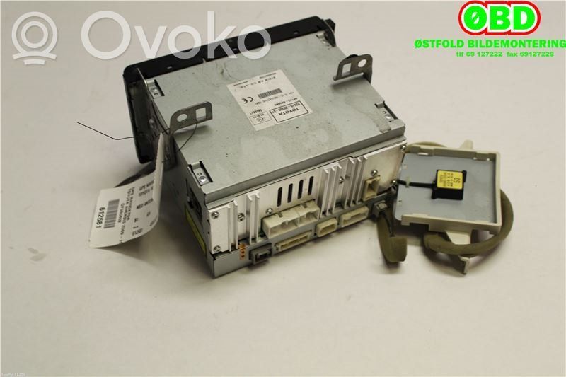 Toyota Avensis T270 Panel / Radioodtwarzacz CD/DVD/GPS