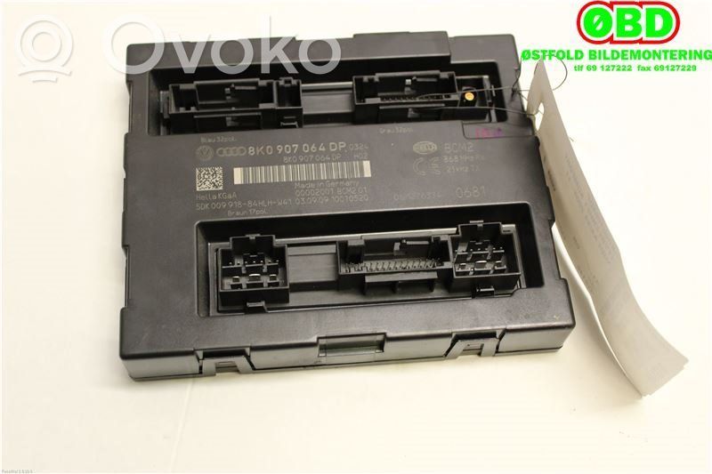 Audi A4 S4 B8 8K Modul de control caroserie central 