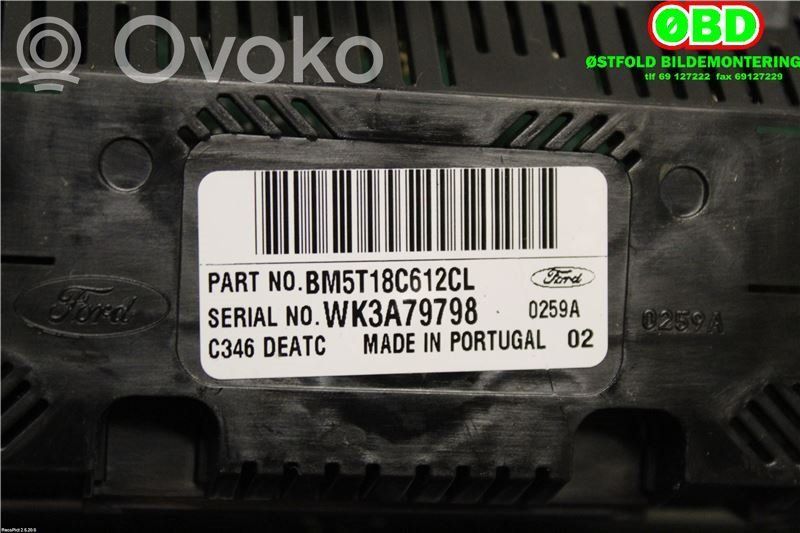 Rămă unitate control climatizare   1866942,BM5T18C612CL,BM5T18C612CL,1866942,BM5T18C612CL