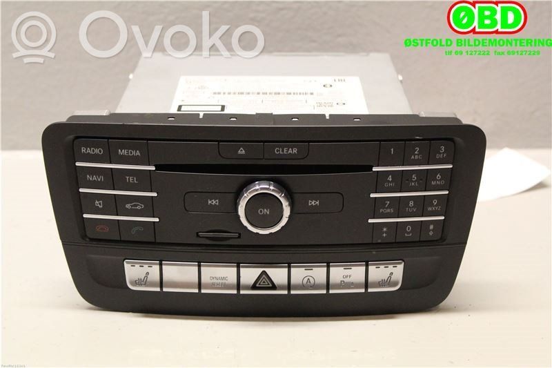 Mercedes-Benz B W246 W242 Unità principale autoradio/CD/DVD/GPS