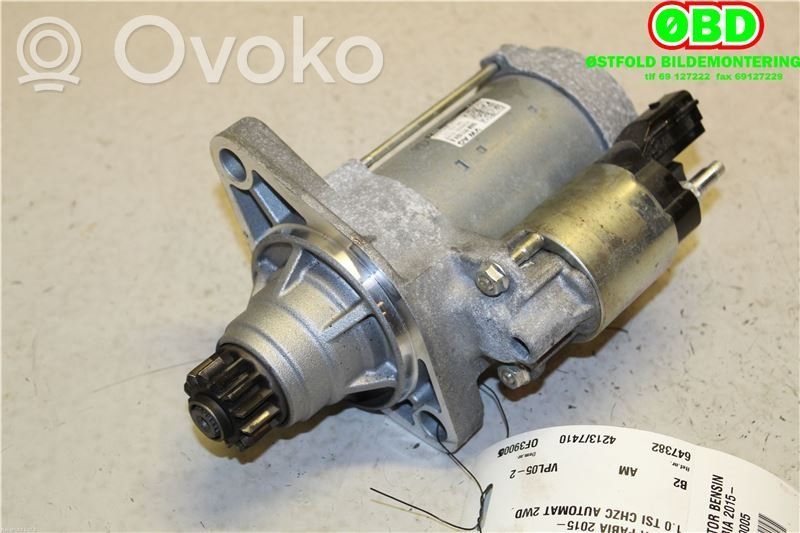 Skoda Fabia Mk3 (NJ) Motorino d’avviamento
