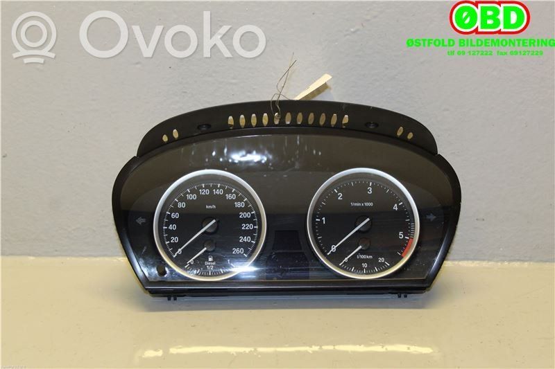BMW X6 E71 Tachimetro (quadro strumenti)