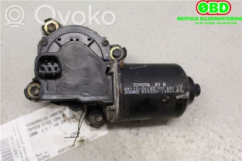 Toyota Hiace (H100) Silniczek wycieraczek szyby przedniej / czołowej