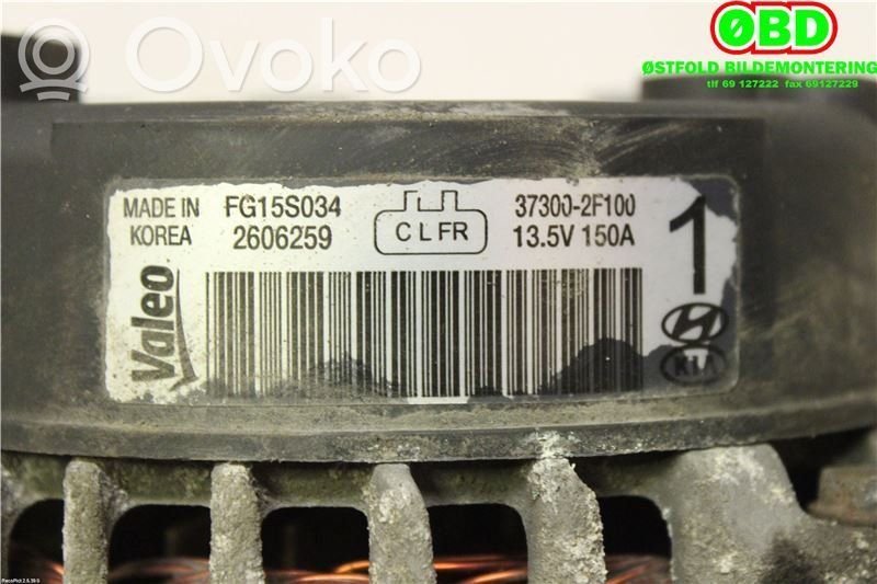 KIA Sportage Generatore/alternatore 