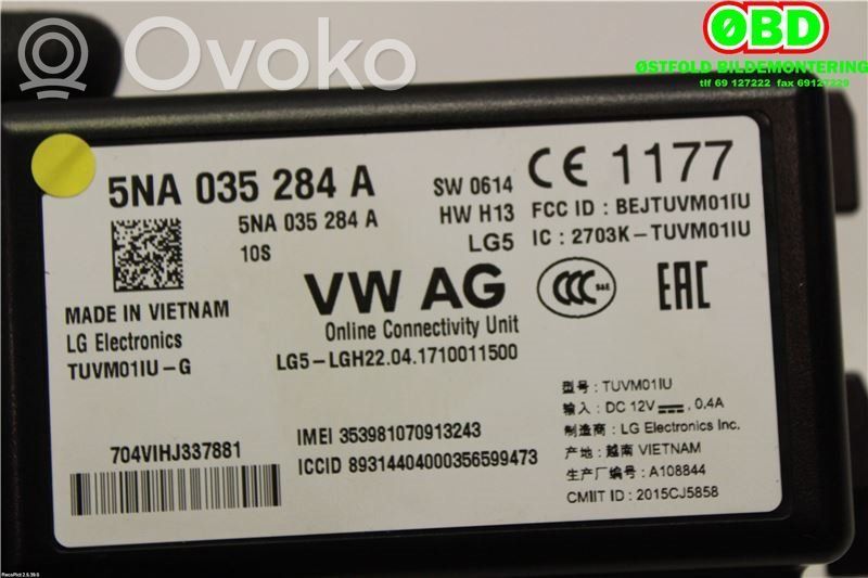 Volkswagen PASSAT B8 Autres unités de commande / modules 