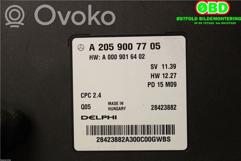 Mercedes-Benz C W205 Unitate/modul de control cutie de viteze 