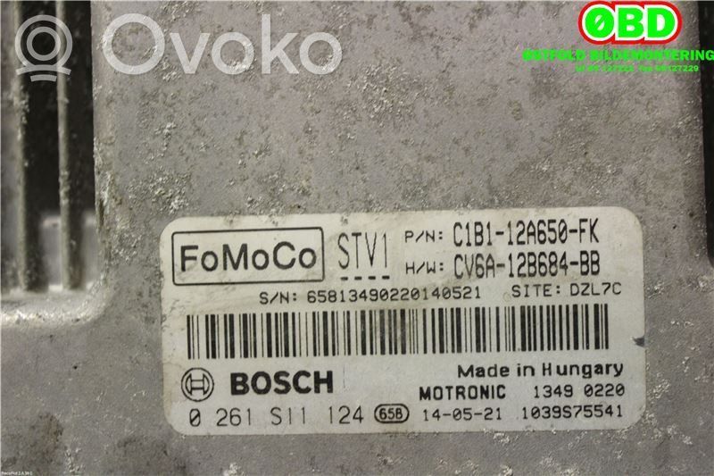 Ford Fiesta Unidad de control/módulo ECU del motor 