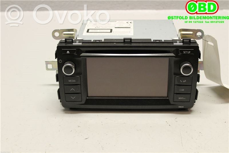 Toyota Auris E180 Unitate principală radio/CD/DVD/GPS 
