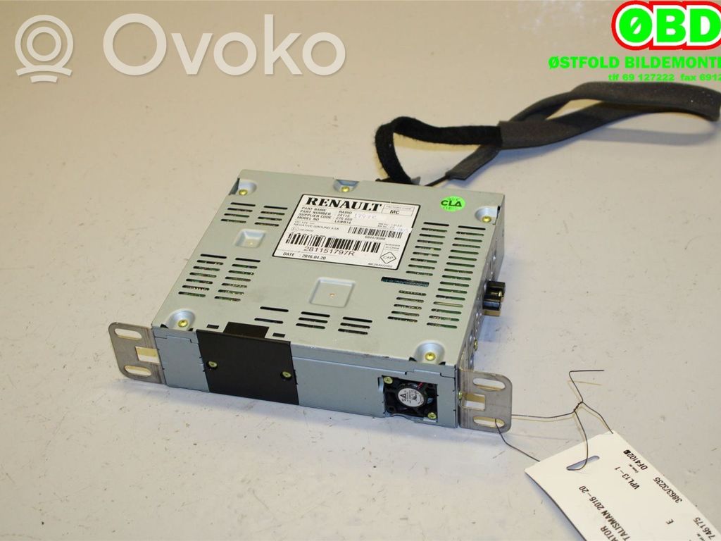 Renault Talisman Radio/CD/DVD/GPS head unit 