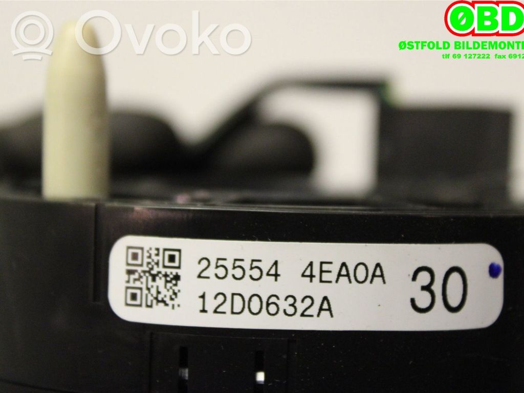 Nissan Qashqai Bague collectrice/contacteur tournant airbag (bague SRS)