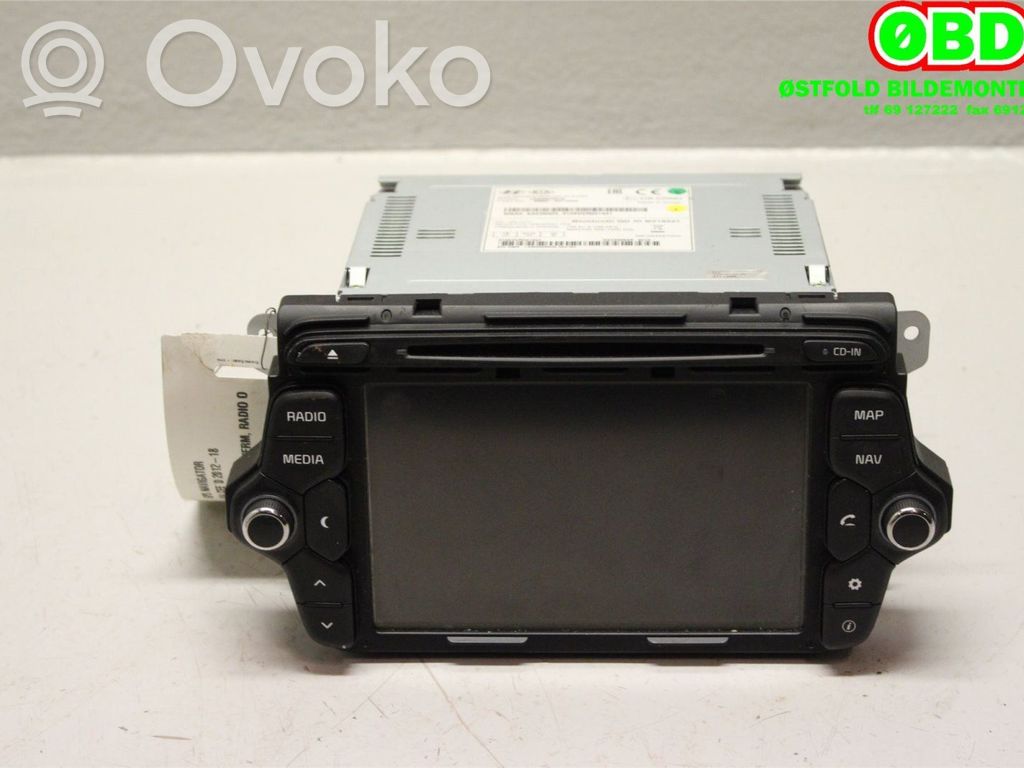 KIA Ceed Radio/CD/DVD/GPS head unit 