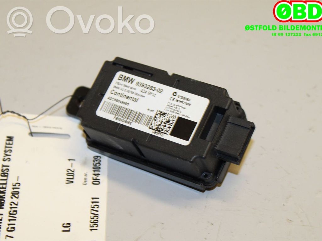 BMW 7 G11 G12 Unitate/modul de control fără cheie (KESSY) 