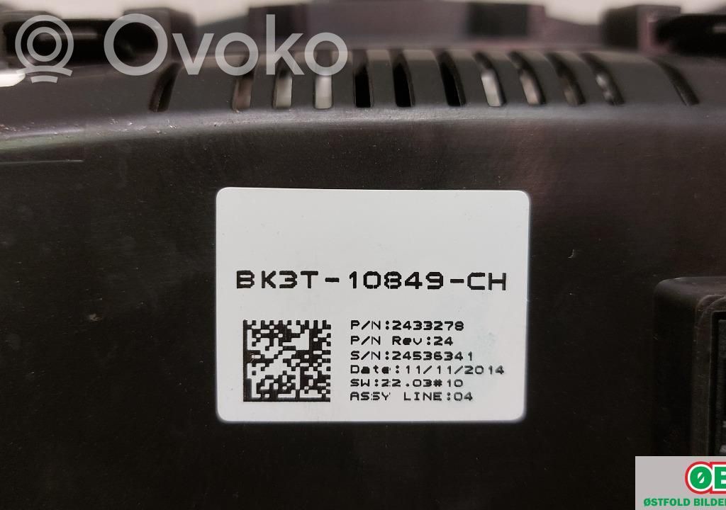 Ford Transit Vitezometru (grup de instrumente) 