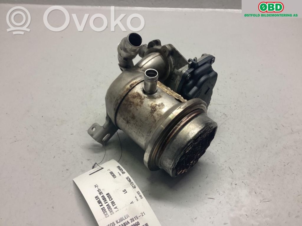 Skoda Fabia Mk3 (NJ) Chłodnica spalin EGR 