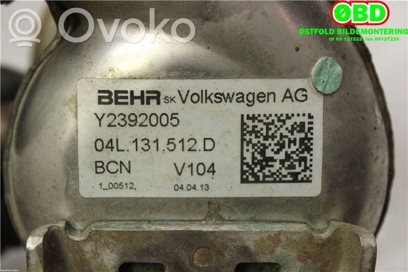Skoda Octavia Mk3 (5E) AGR Kühler Abgaskühler 