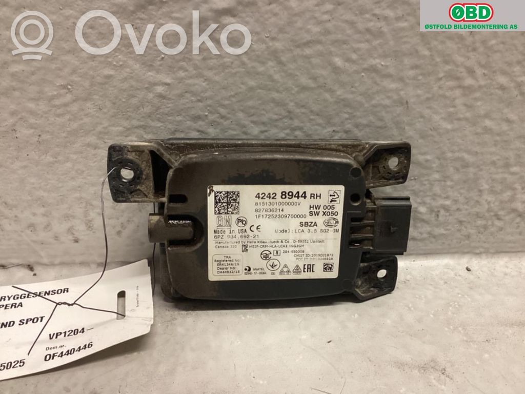 Chevrolet Bolt Distronic sensor radar 