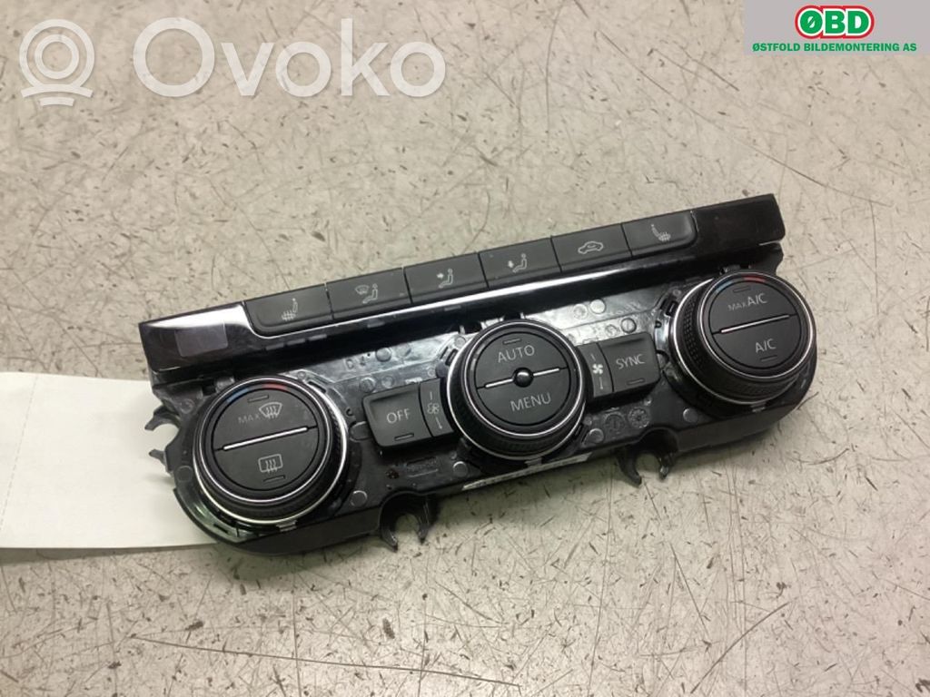 Volkswagen e-Golf Panel klimatyzacji / Ogrzewania 
