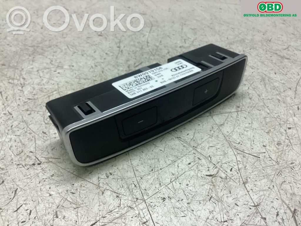 Audi Q7 4M Console centrale, commande chauffage/clim 